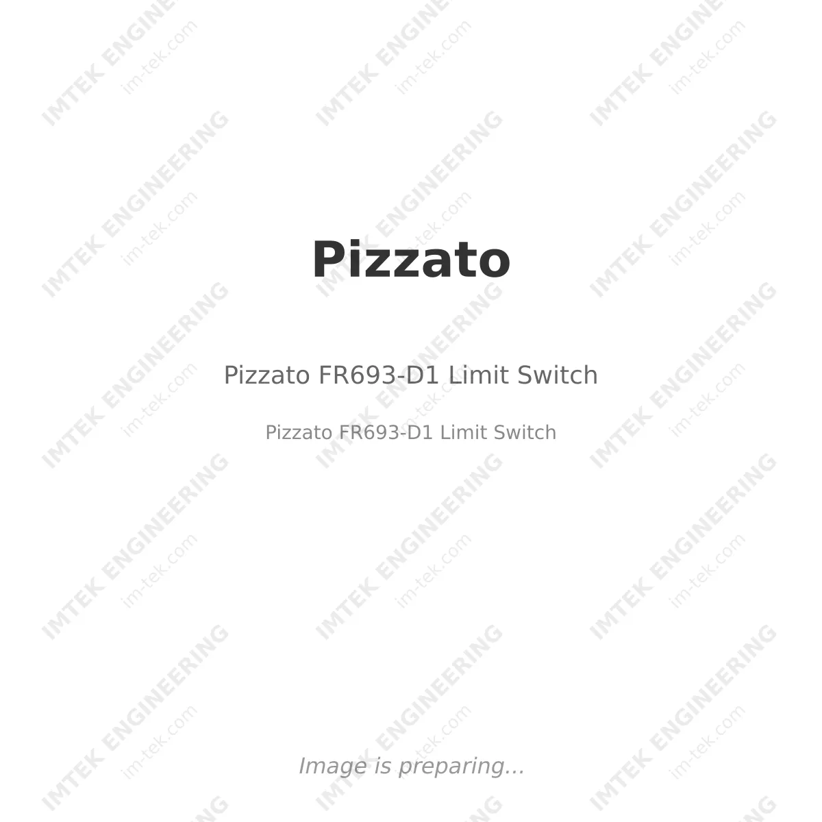 Pizzato FR693-D1 Limit Switch