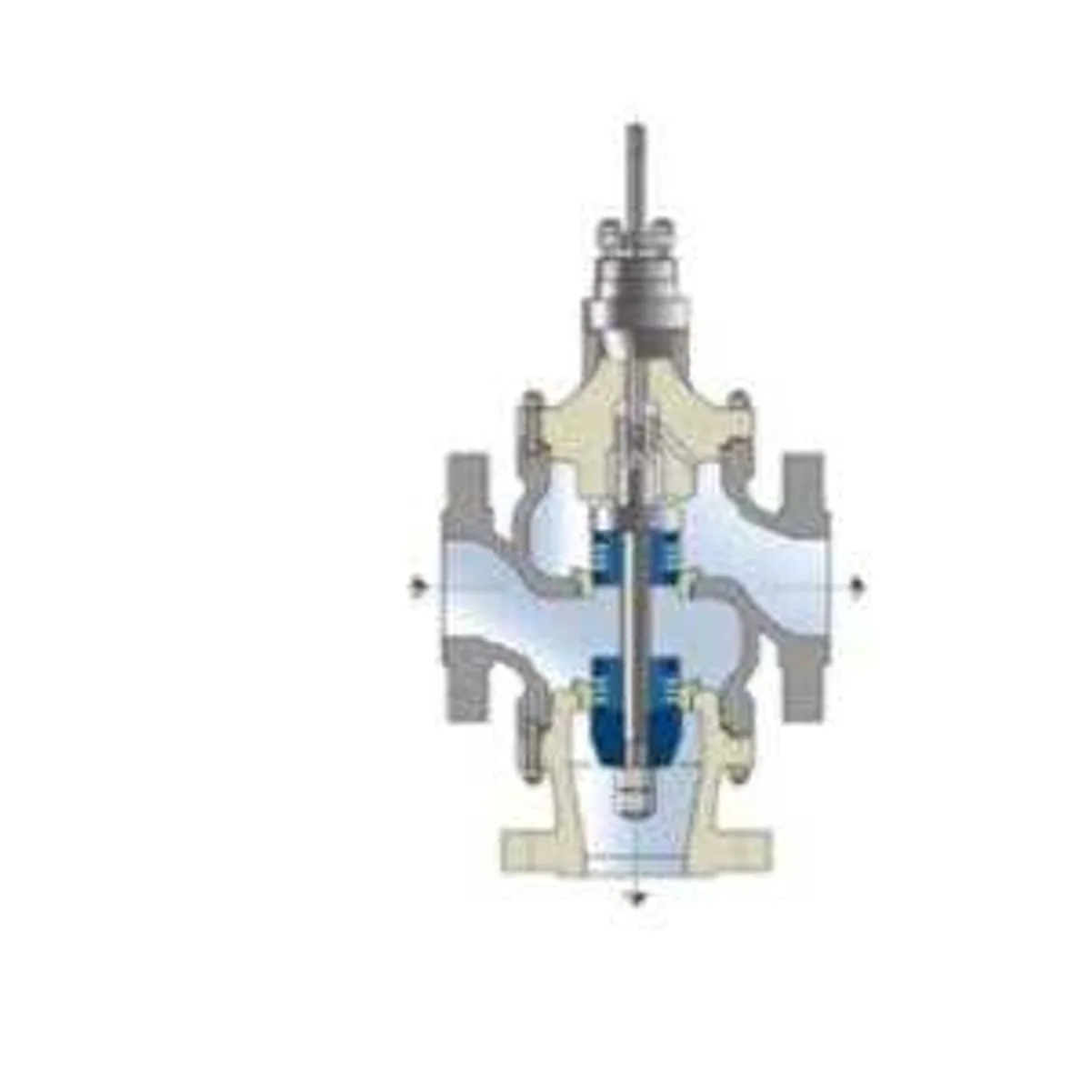 RBR Valvole TW1 Type  Diverting Type 3 way Globe Control Valve