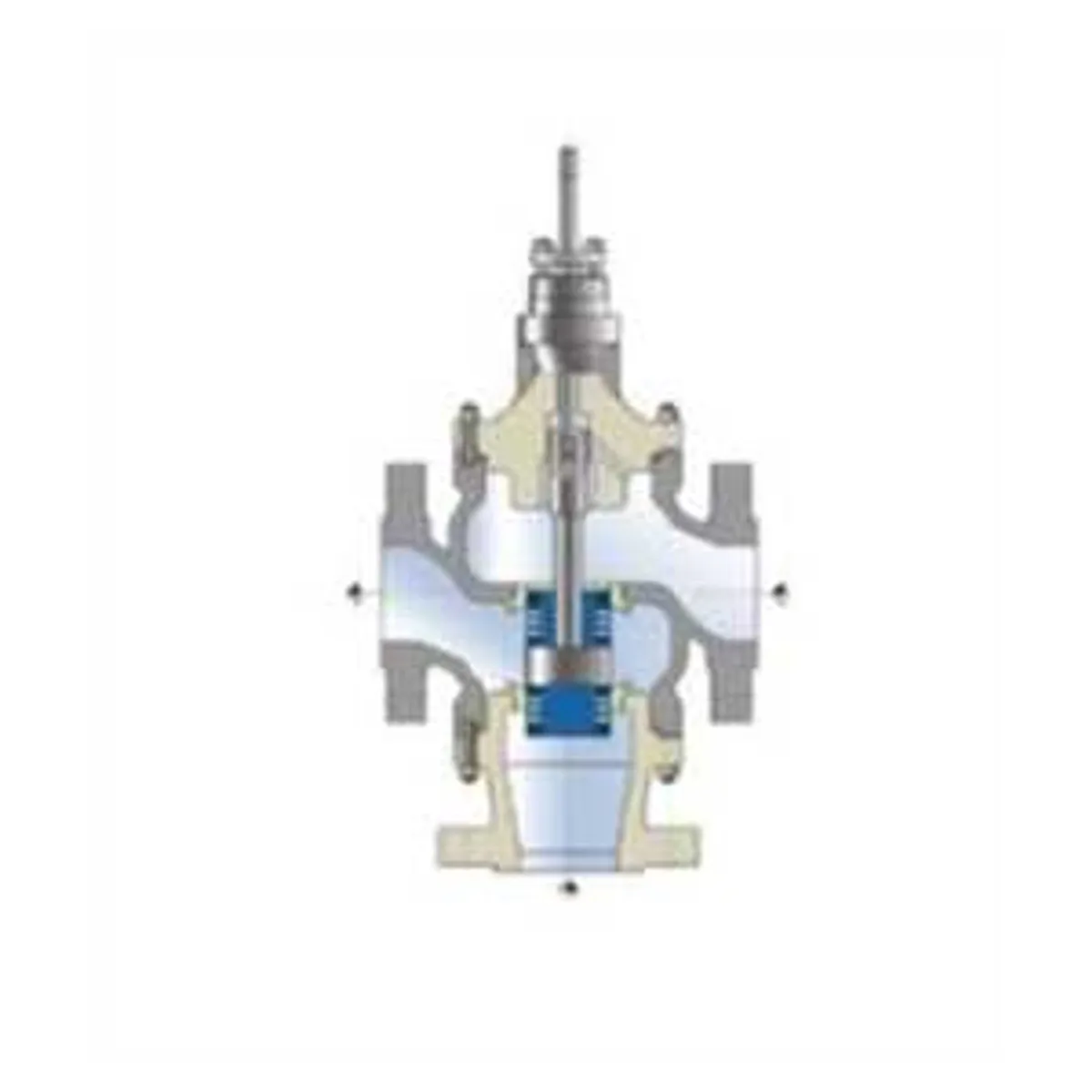 RBR Valvole TW2 Type  Mixing Type 3 way Globe Control Valve