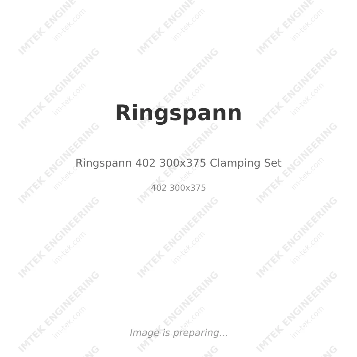 Ringspann 402 300x375 Clamping Set