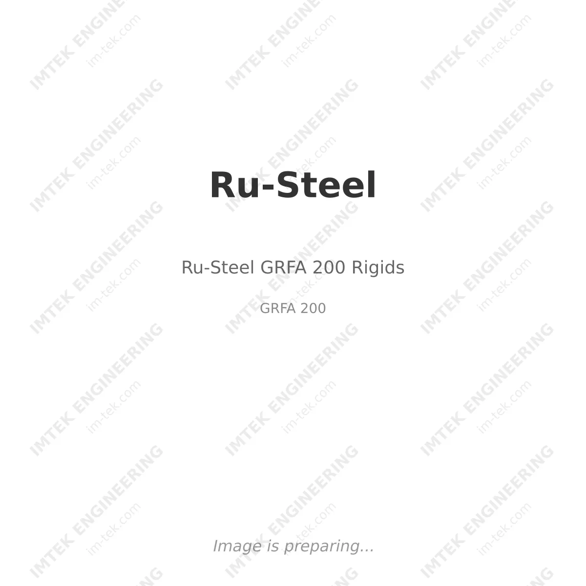 Ru-Steel GRFA 200  Rigids