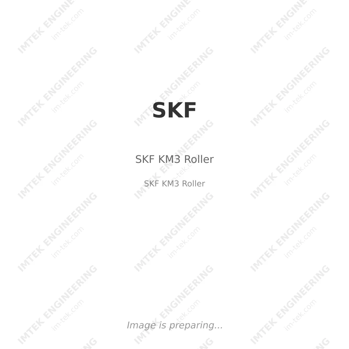 SKF KM3 Roller