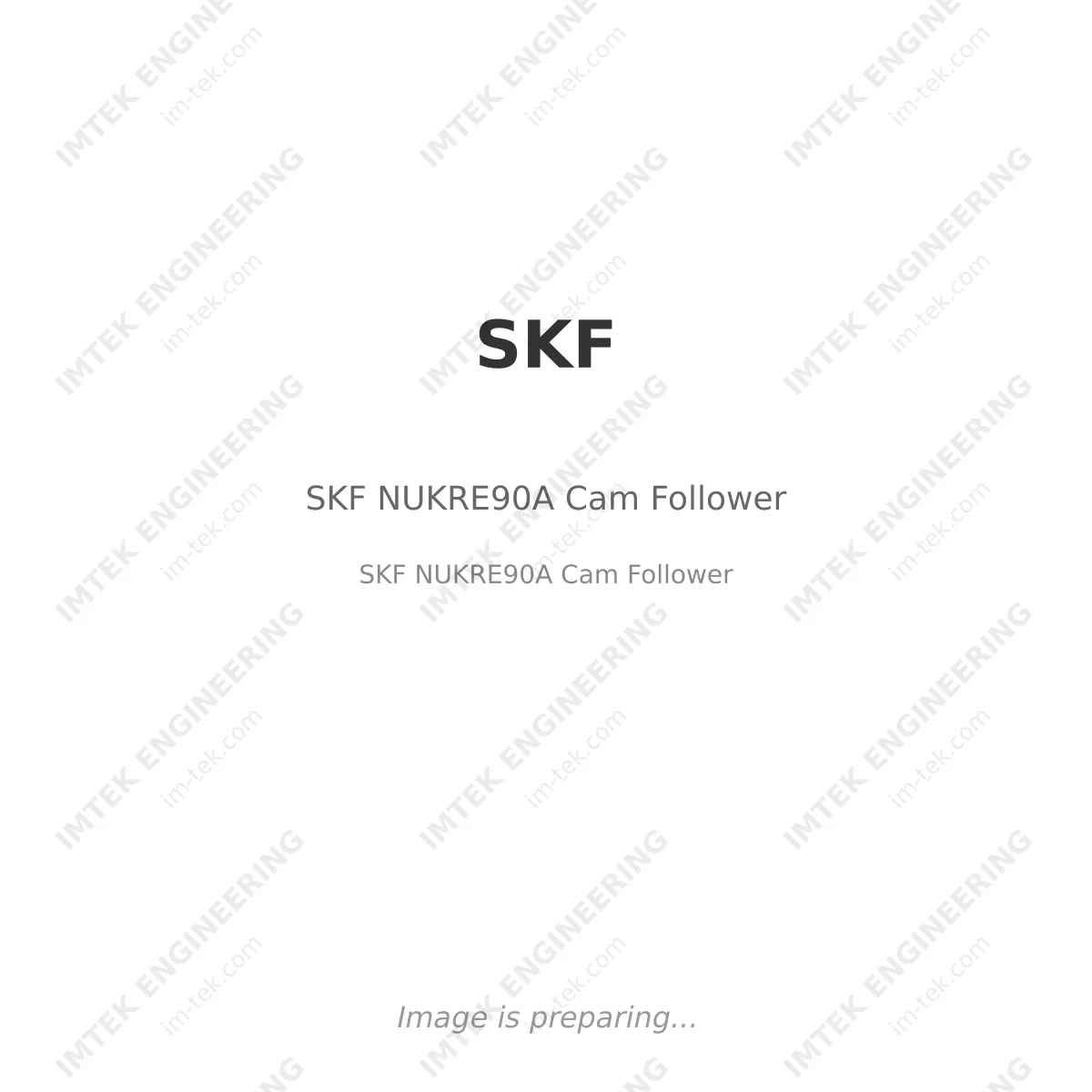 SKF NUKRE90A  Cam Follower