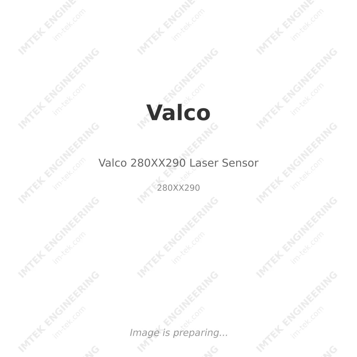Valco 280XX290 Laser Sensor