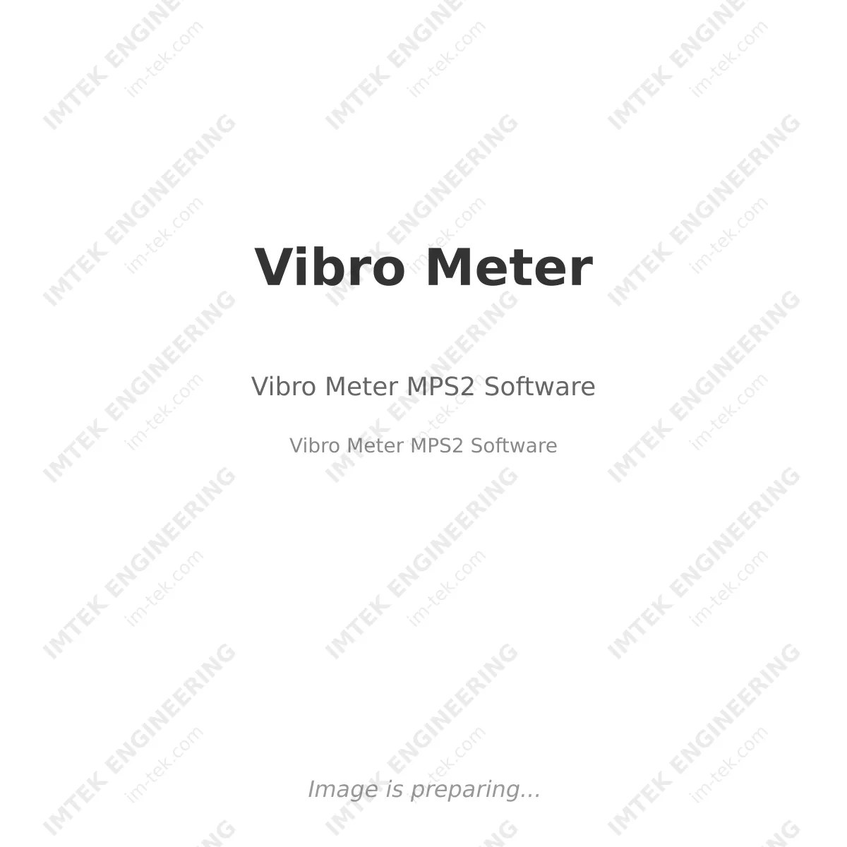 Vibro Meter MPS2 Software