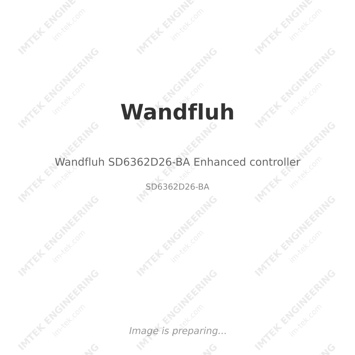Wandfluh SD6362D26-BA Enhanced controller