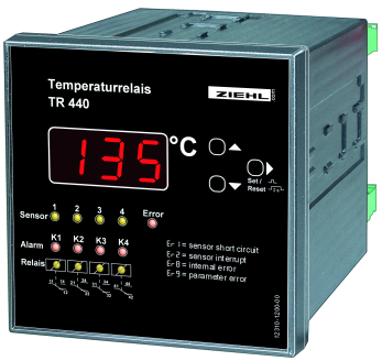 Ziehl-Abegg TR-440 Temperature Protection Relay