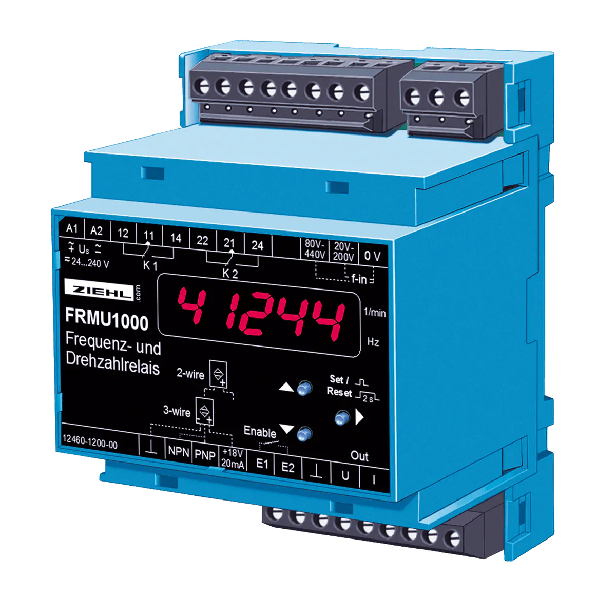 Ziehl FRMU1000 Frequency And Speed Relay