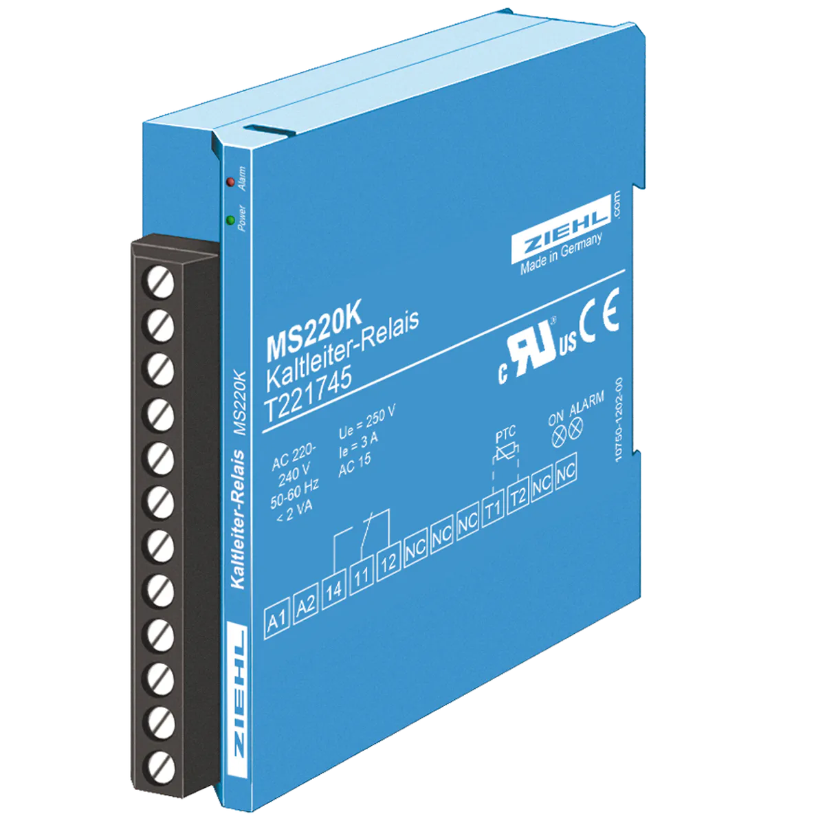 Ziehl MS 220K T221741 Relay