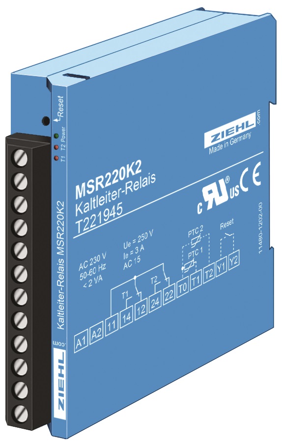 Ziehl Part Number: T221925 Relay