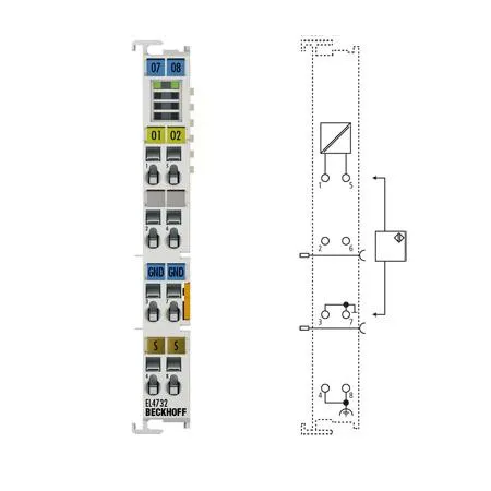 BECKHOFF BECKHOFF EL4732 2-channel analog output terminal - EL4732