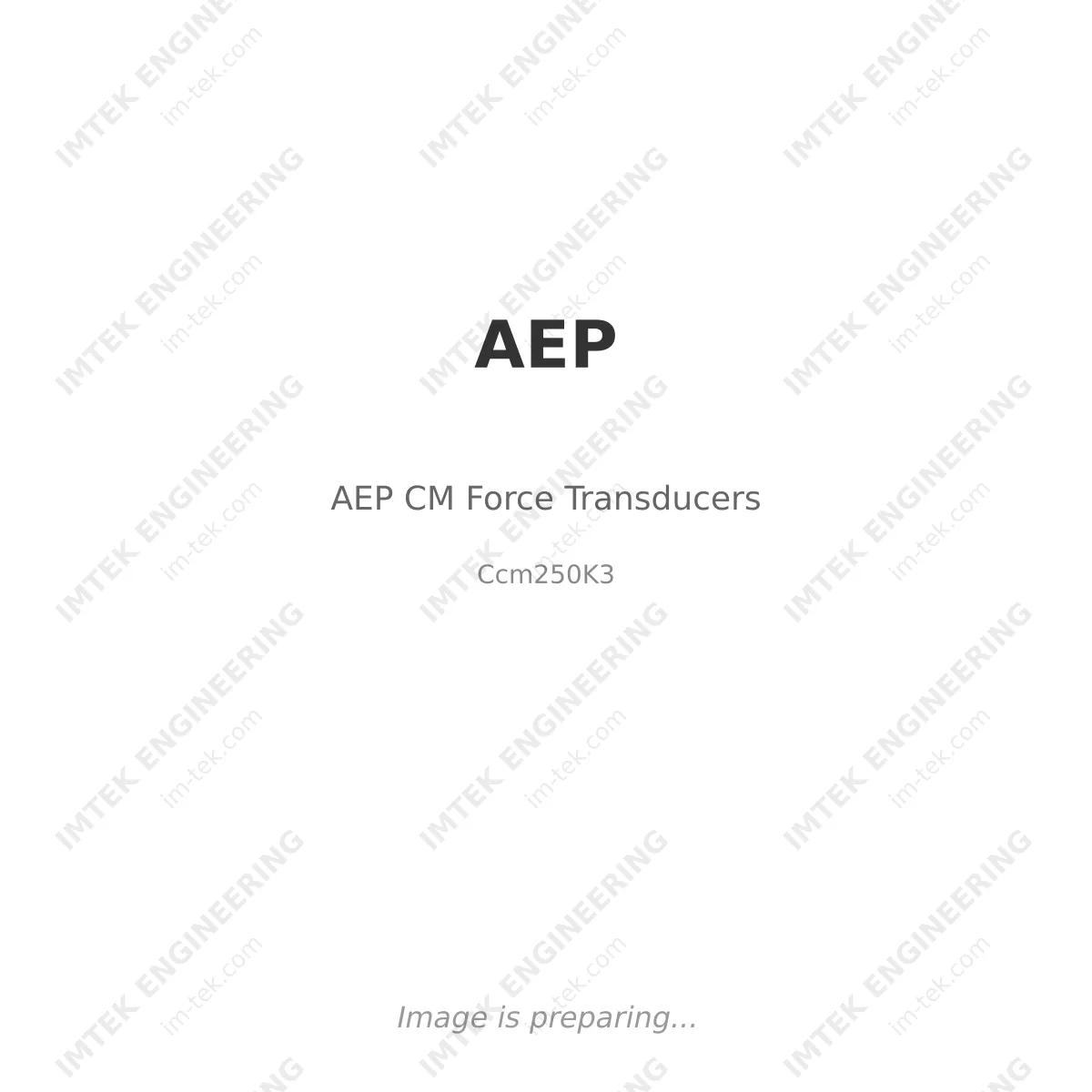AEP AEP CM Force Transducers - Ccm250K3