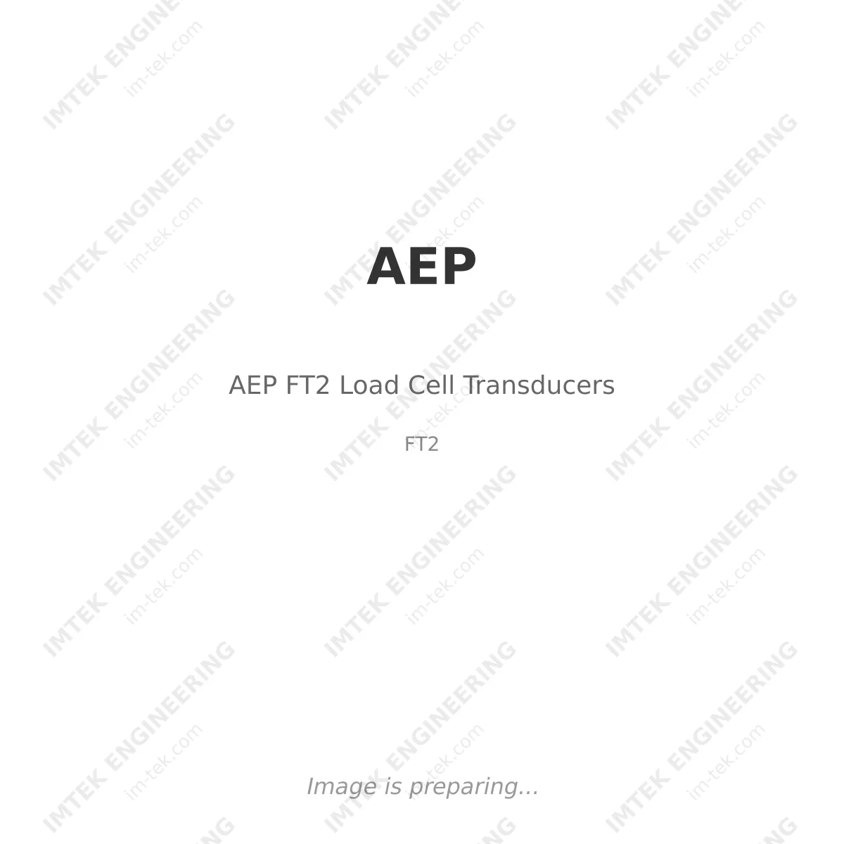 AEP AEP FT2 Load Cell Transducers - FT2