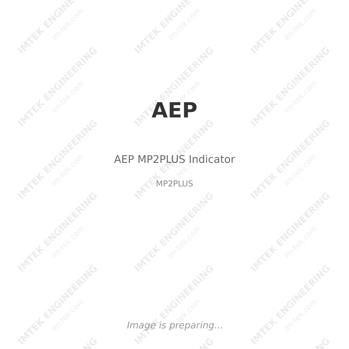 AEP AEP MP2PLUS Indicator - MP2PLUS