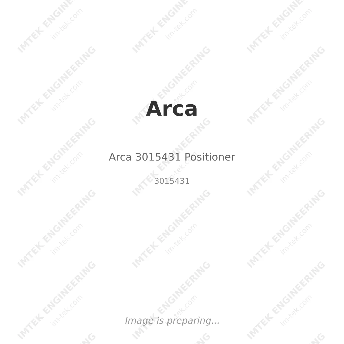 Arca Arca 3015431 Positioner - 3015431