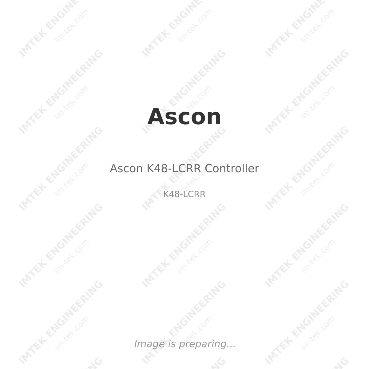 Ascon Ascon K48-LCRR Controller - K48-LCRR