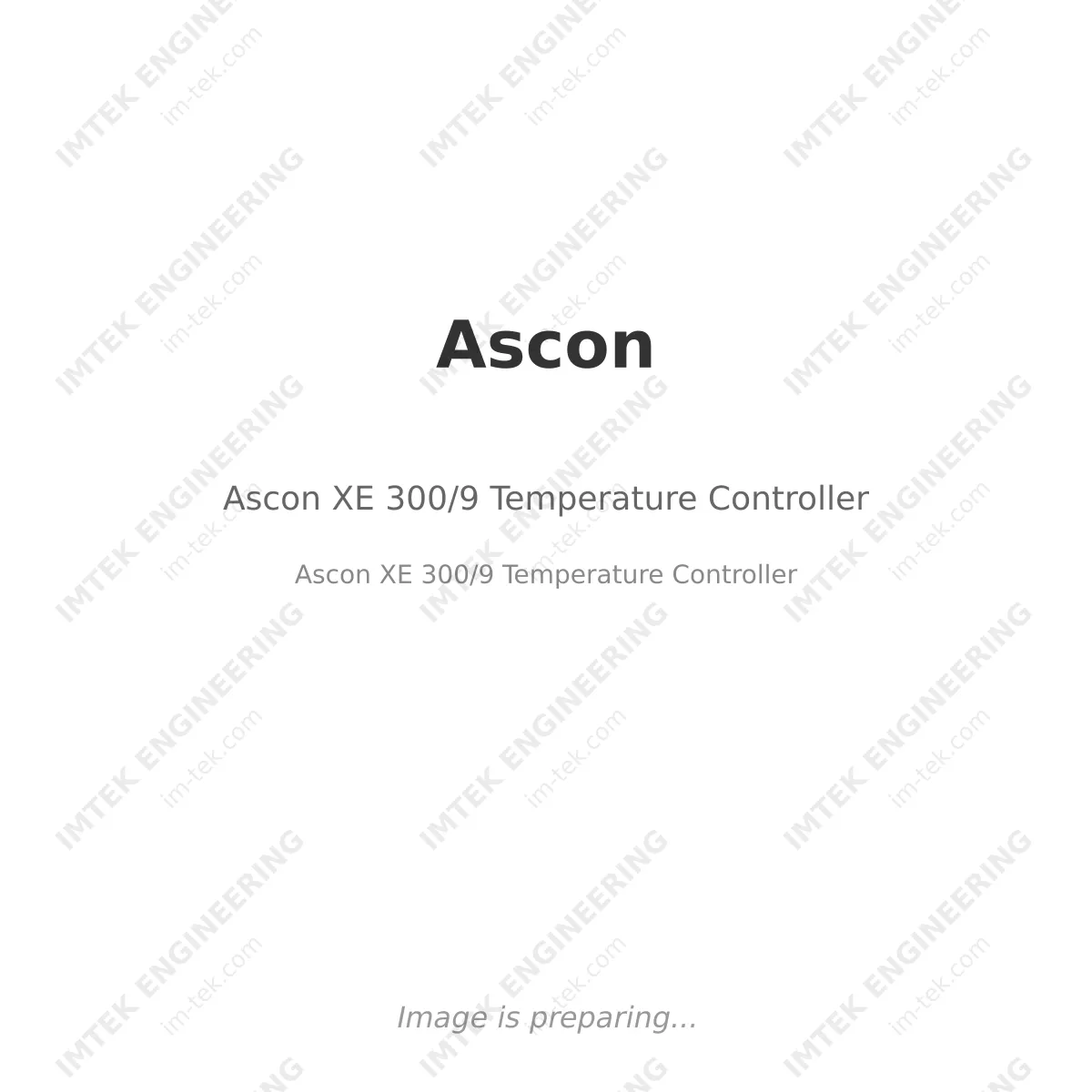 Ascon Ascon XE 300/9 Temperature Controller - Ascon  XE 300/9 Temperature Controller