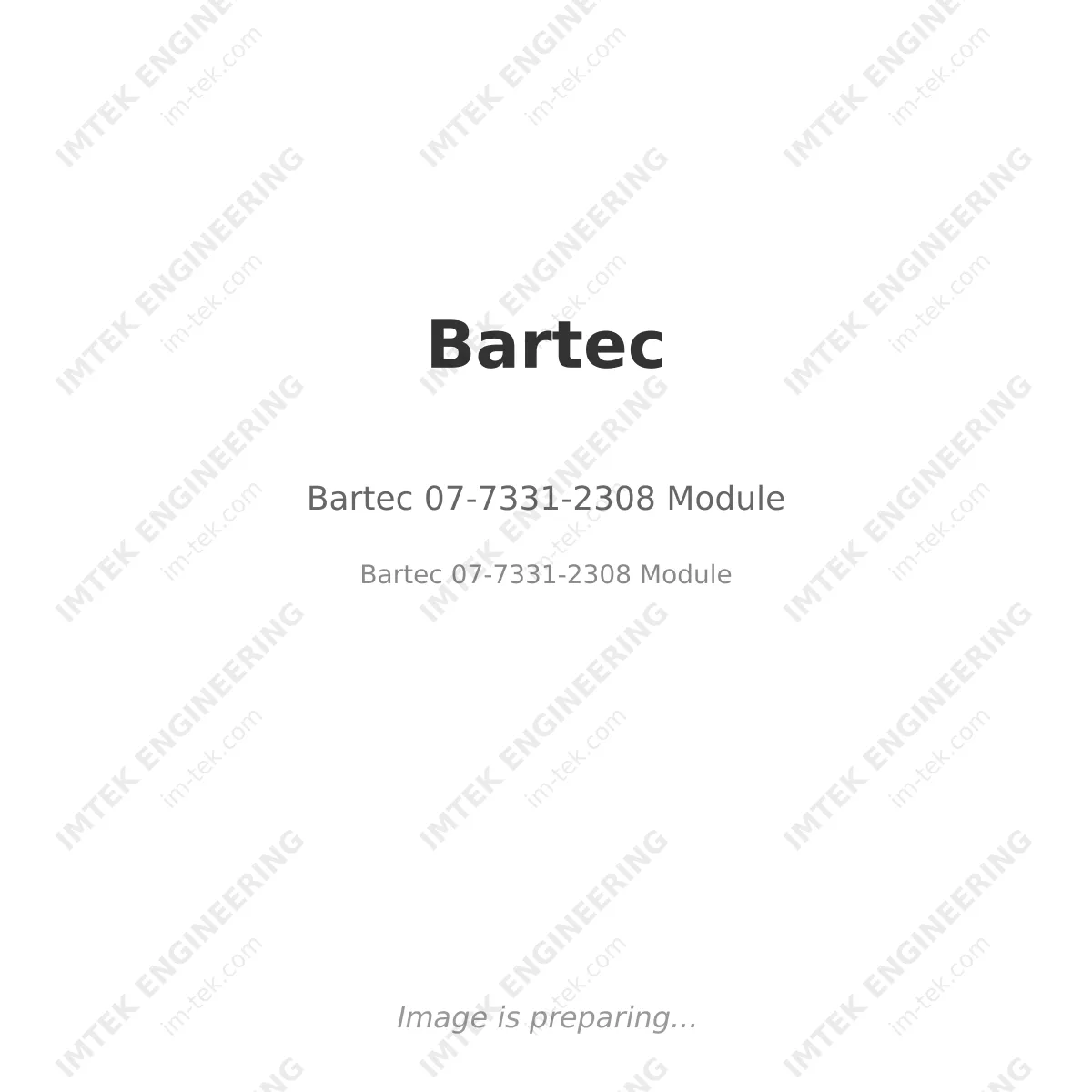 Bartec Bartec 07-7331-2308 Module - Bartec 07-7331-2308 Module