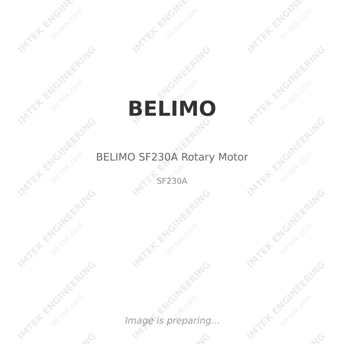 BELIMO BELIMO SF230A Rotary Motor - SF230A