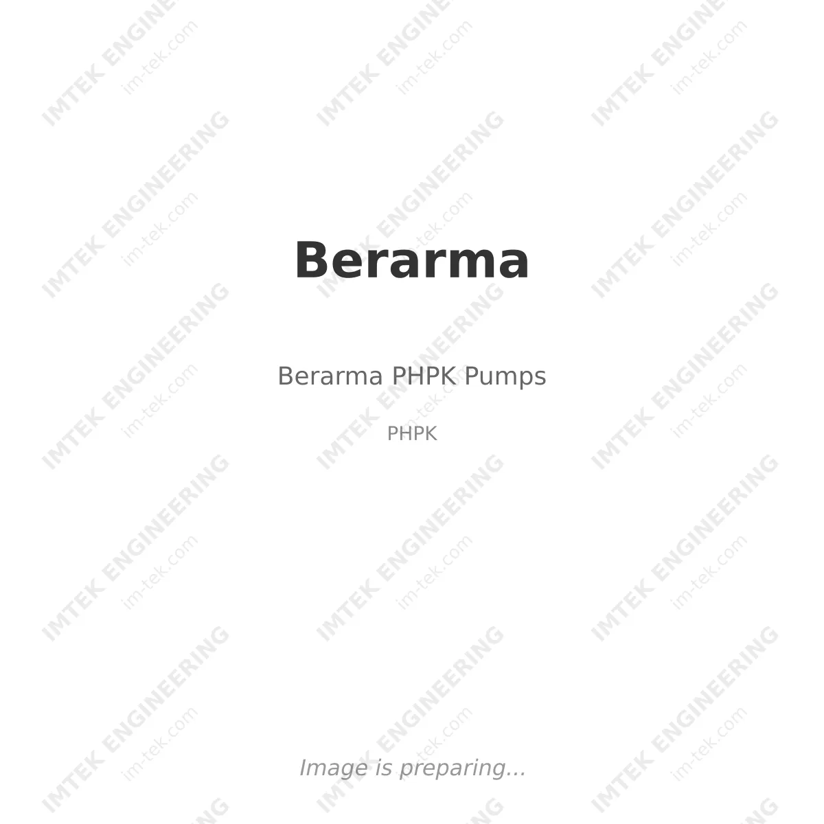 Berarma Berarma PHPK Pumps - PHPK