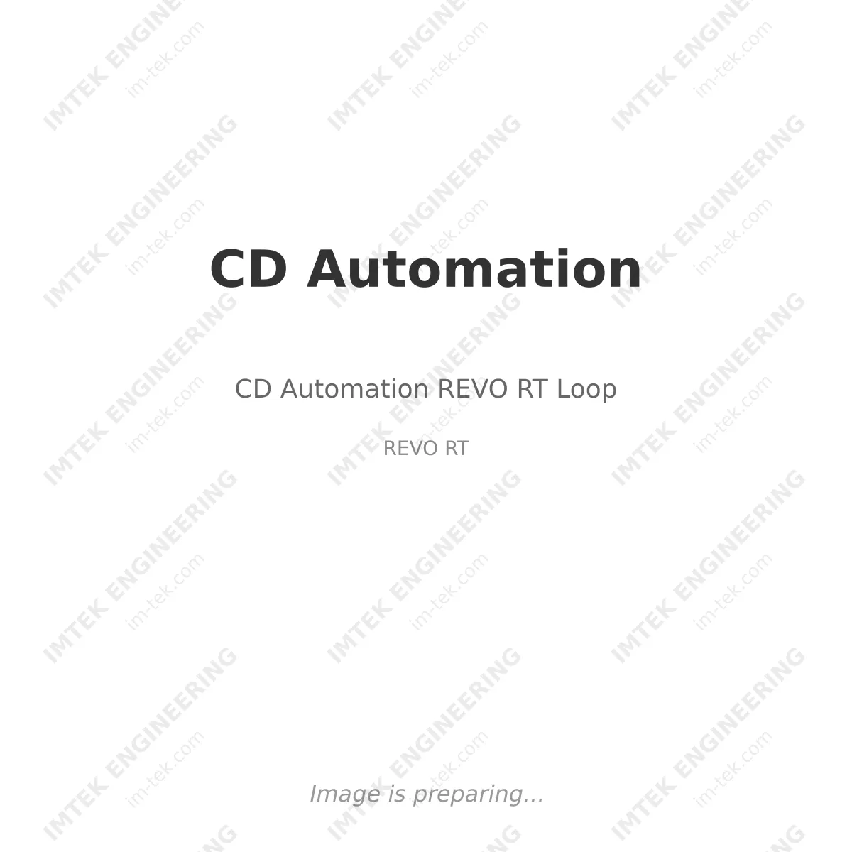 CD Automation CD Automation REVO RT Loop - REVO RT