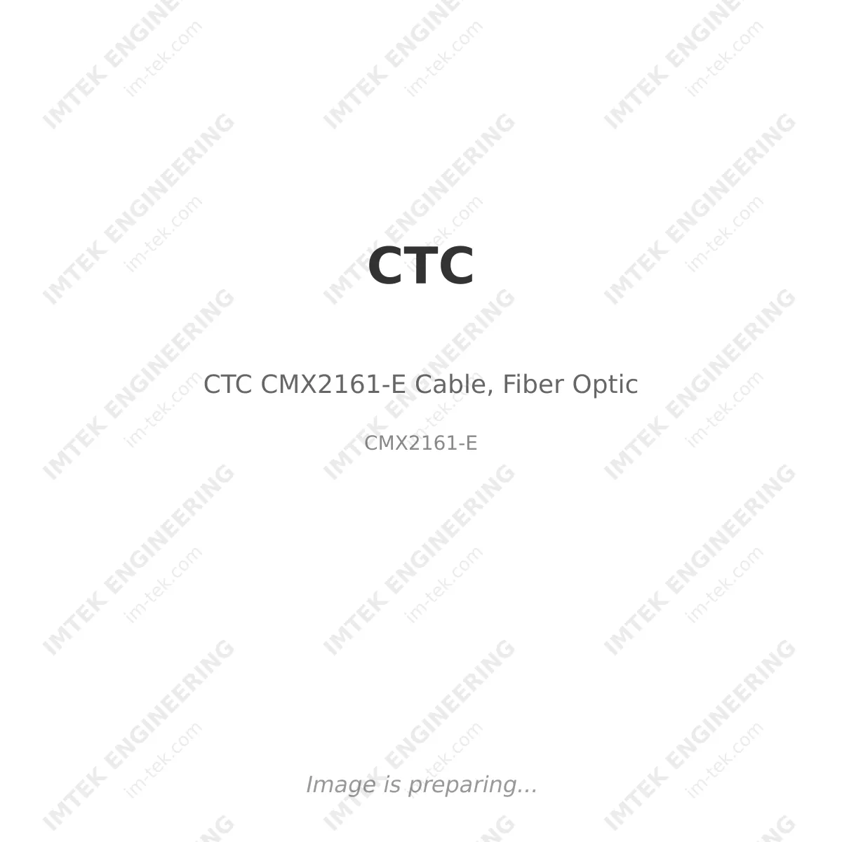 CTC CTC CMX2161-E Cable, Fiber Optic - CMX2161-E