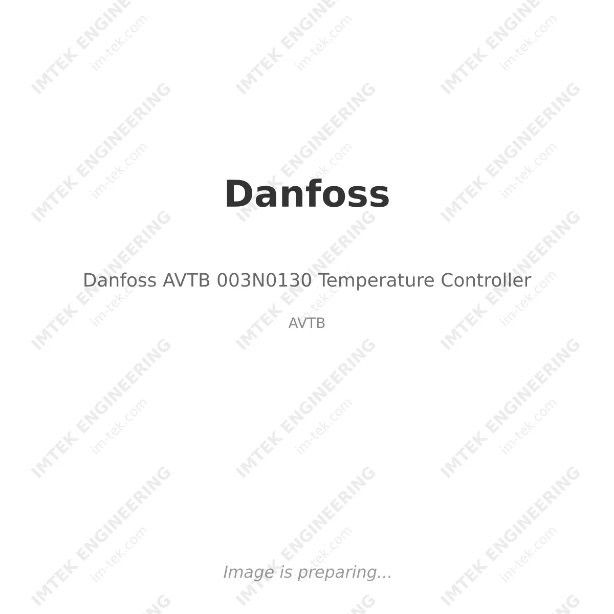 Danfoss Danfoss AVTB 003N0130 Temperature Controller - AVTB