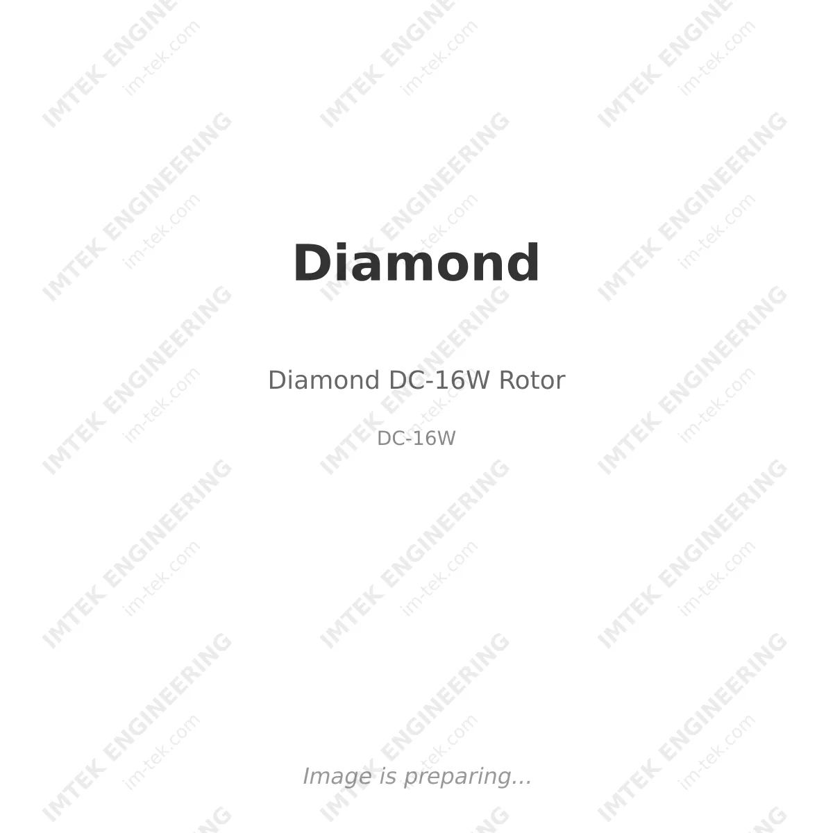 Diamond Diamond DC-16W Rotor - DC-16W