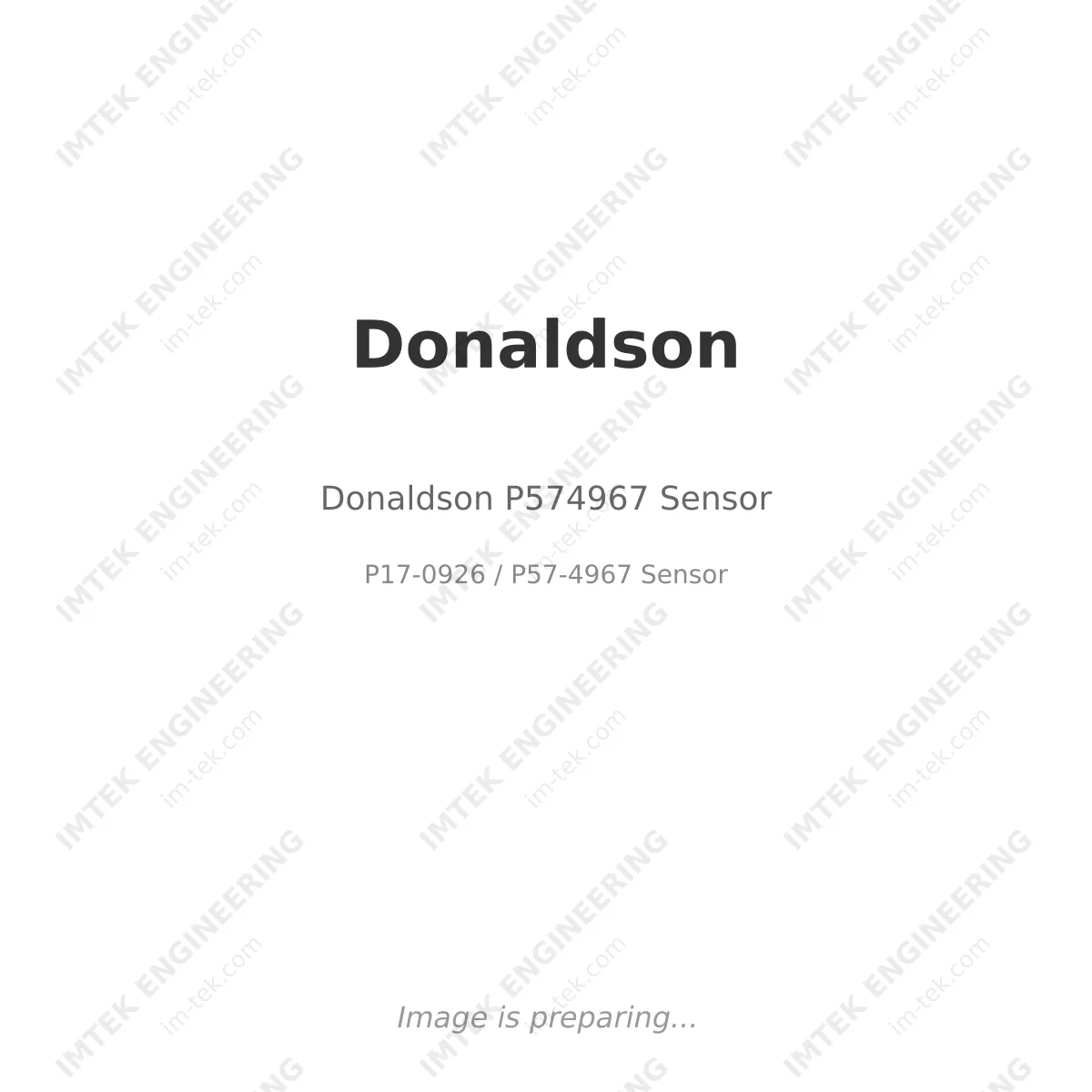 Donaldson Donaldson P574967 Sensor - P574967 Sensor
