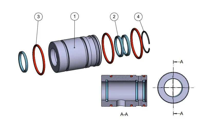 Doofor Doofor 1638893 Lock Ring - 1638893