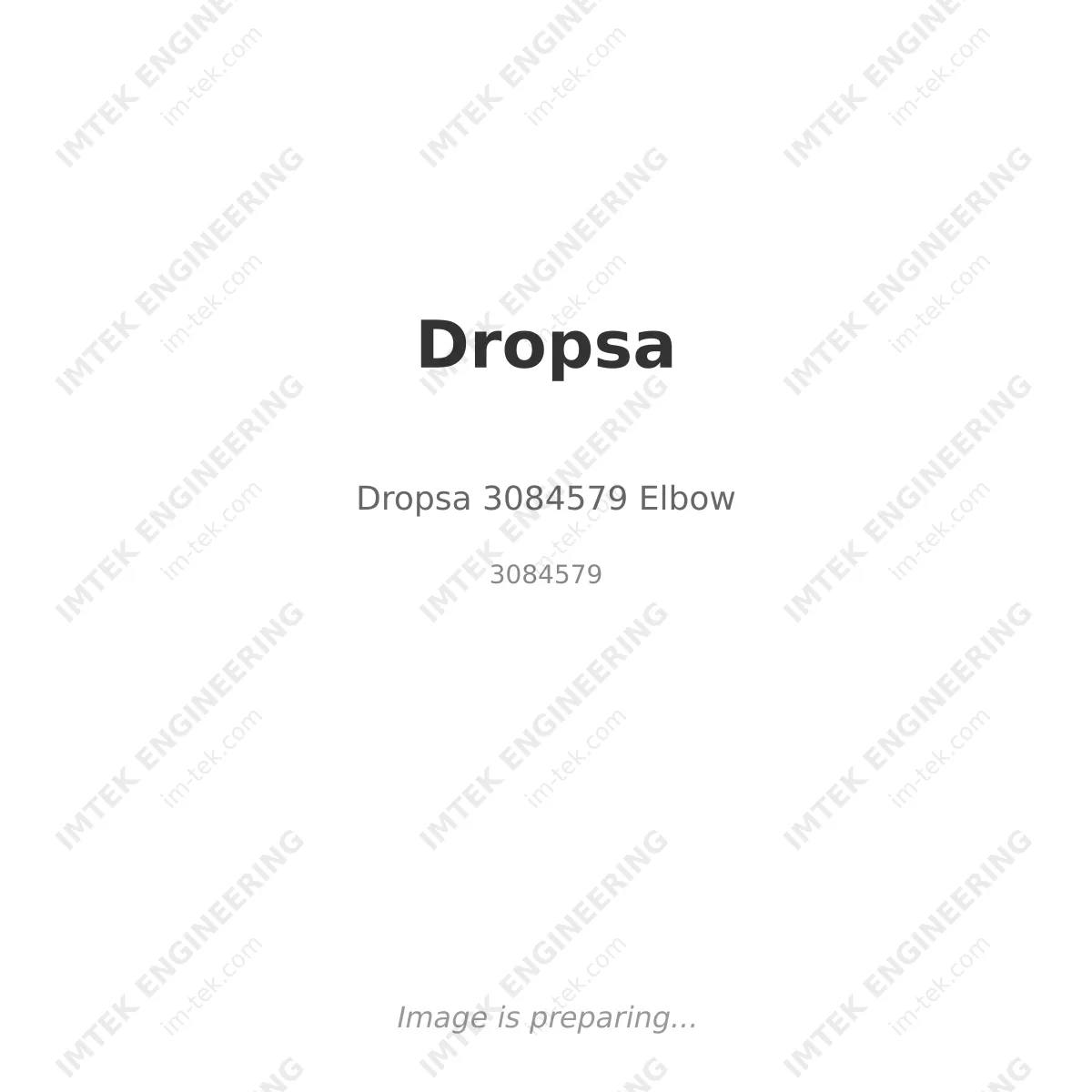 Dropsa Dropsa 3084579 Elbow - 3084579