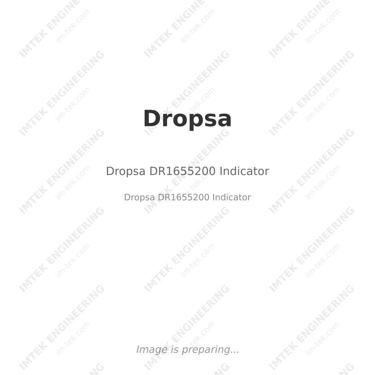 Dropsa Dropsa DR1655200 Indicator - Dropsa DR1655200  Indicator