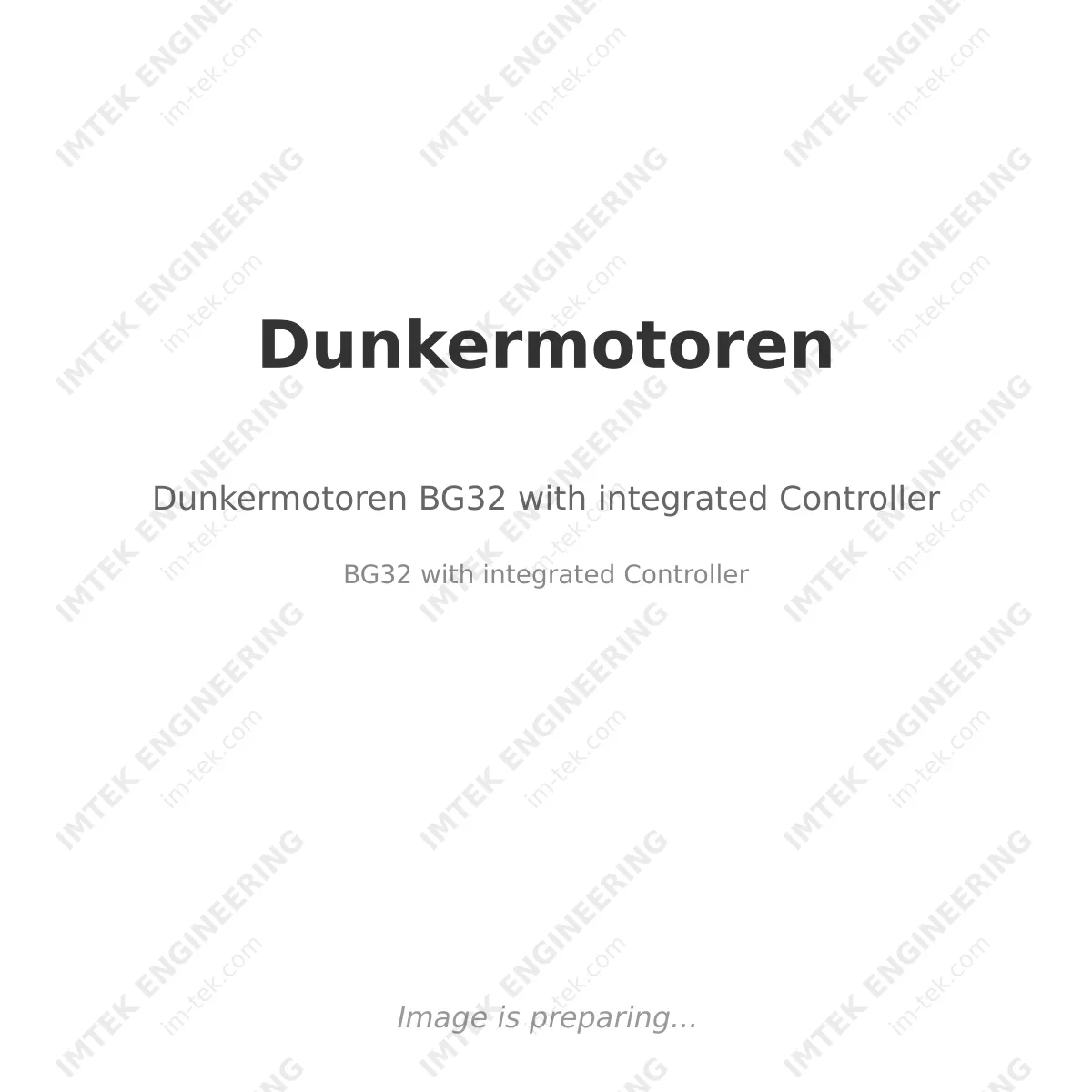 Dunkermotoren Dunkermotoren BG32 with integrated Controller - BG32 with integrated Controller