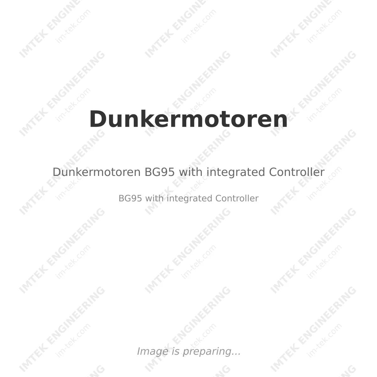 Dunkermotoren Dunkermotoren BG95 with integrated Controller - BG95 with integrated Controller