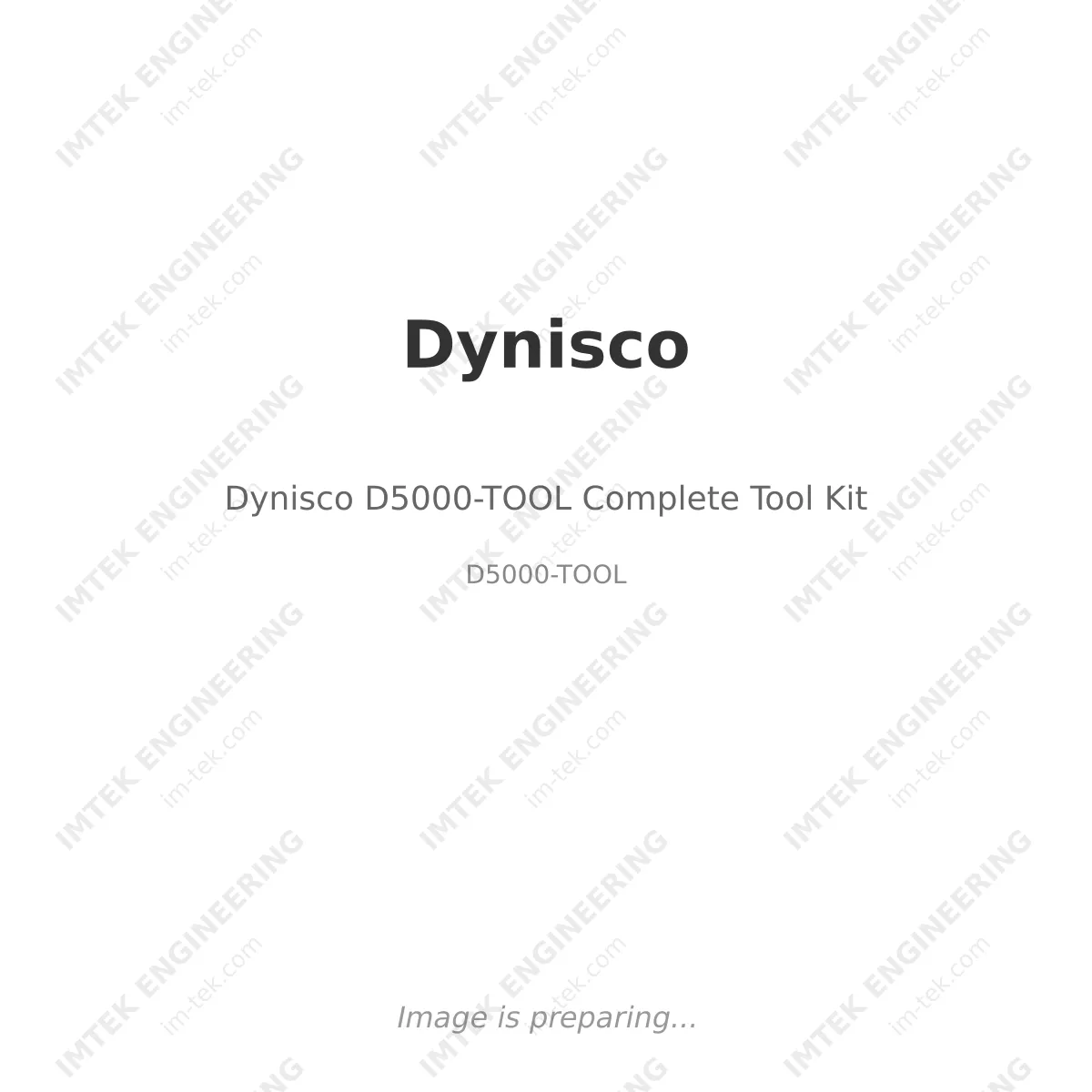 Dynisco Dynisco D5000-TOOL Complete Tool Kit - D5000-TOOL