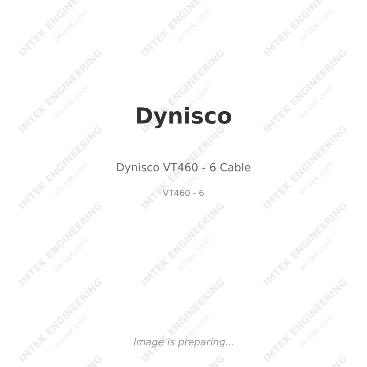 Dynisco Dynisco VT460 - 6 Cable - VT460 - 6