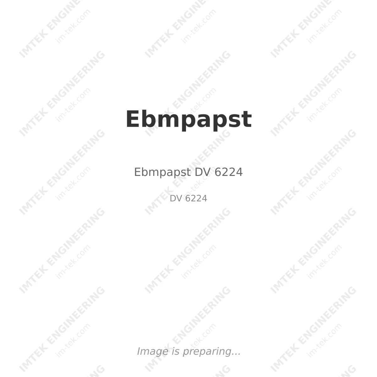 Ebmpapst Ebmpapst DV 6224 - DV 6224