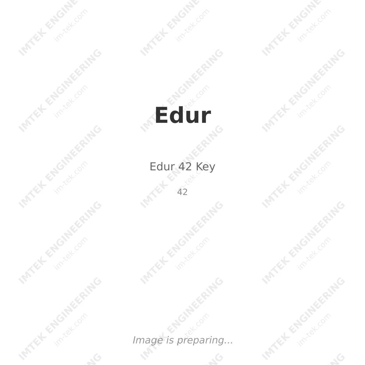 Edur Edur 42 Key - 42
