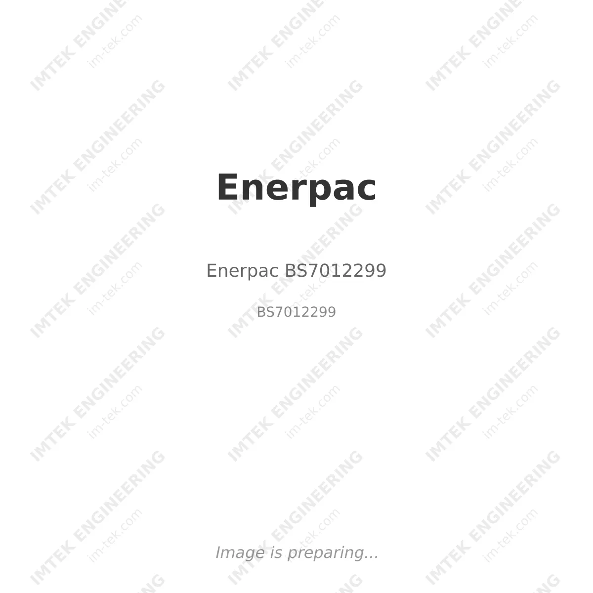 Enerpac Enerpac BS7012299 - BS7012299