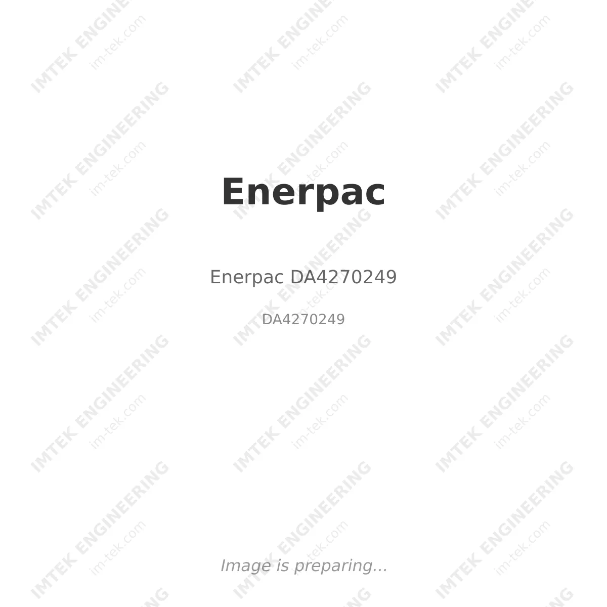 Enerpac Enerpac DA4270249 - DA4270249