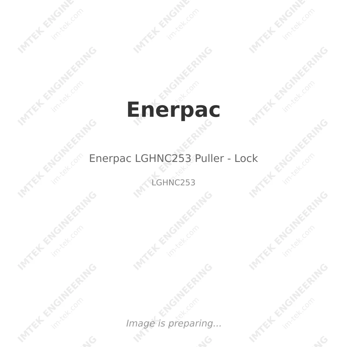 Enerpac Enerpac LGHNC253 Puller - Lock - LGHNC253