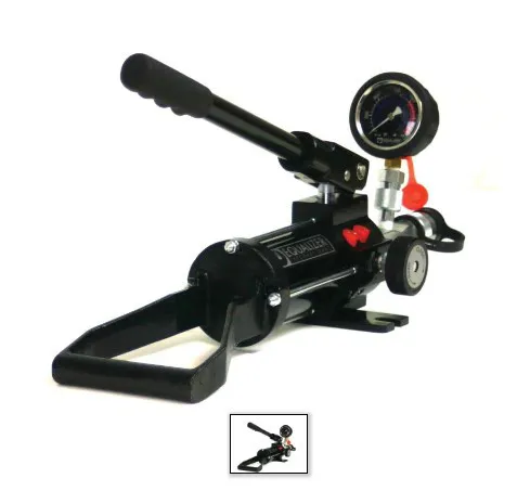 Equalizer Equalizer HP1000SMIN Hydraulic Single Port Sealed Hand Pump w/ Gauge - HP1000SMIN