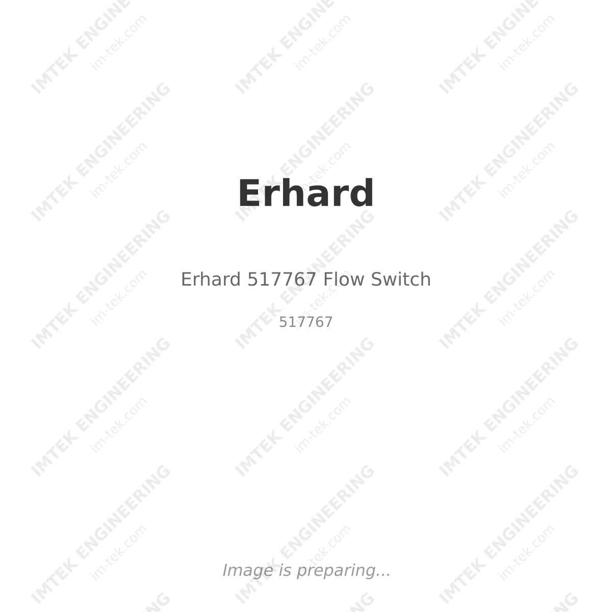 Erhard Erhard 517767 Flow Switch - 517767