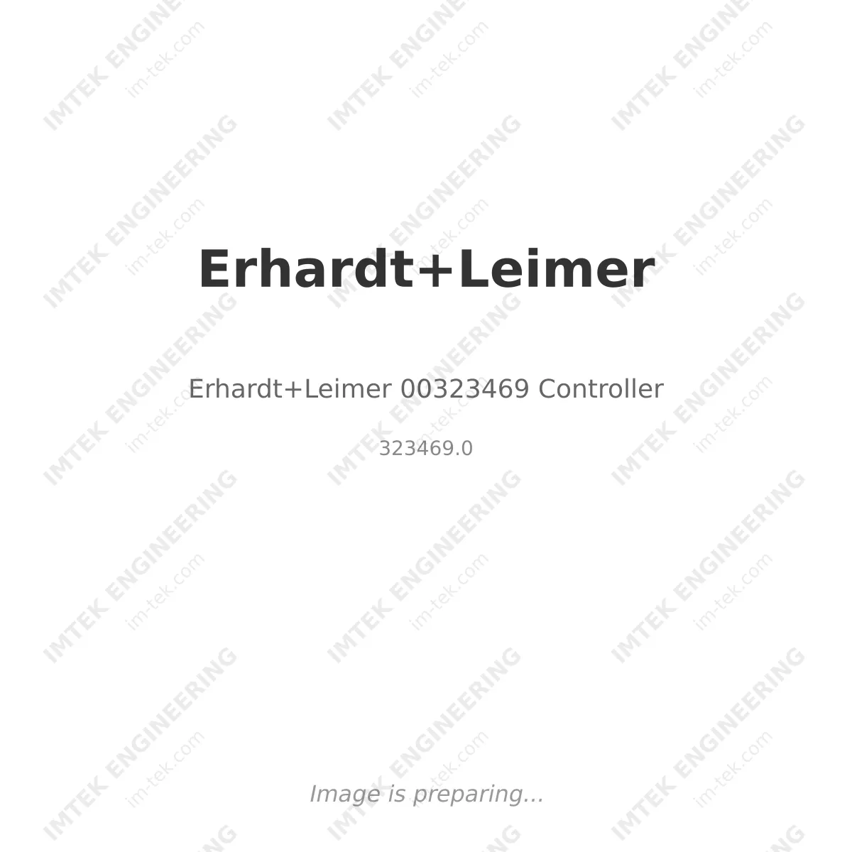 Erhardt+Leimer Erhardt+Leimer 00323469 Controller - 323469.0