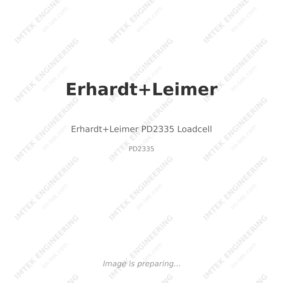 Erhardt+Leimer Erhardt+Leimer PD2335 Loadcell - PD2335