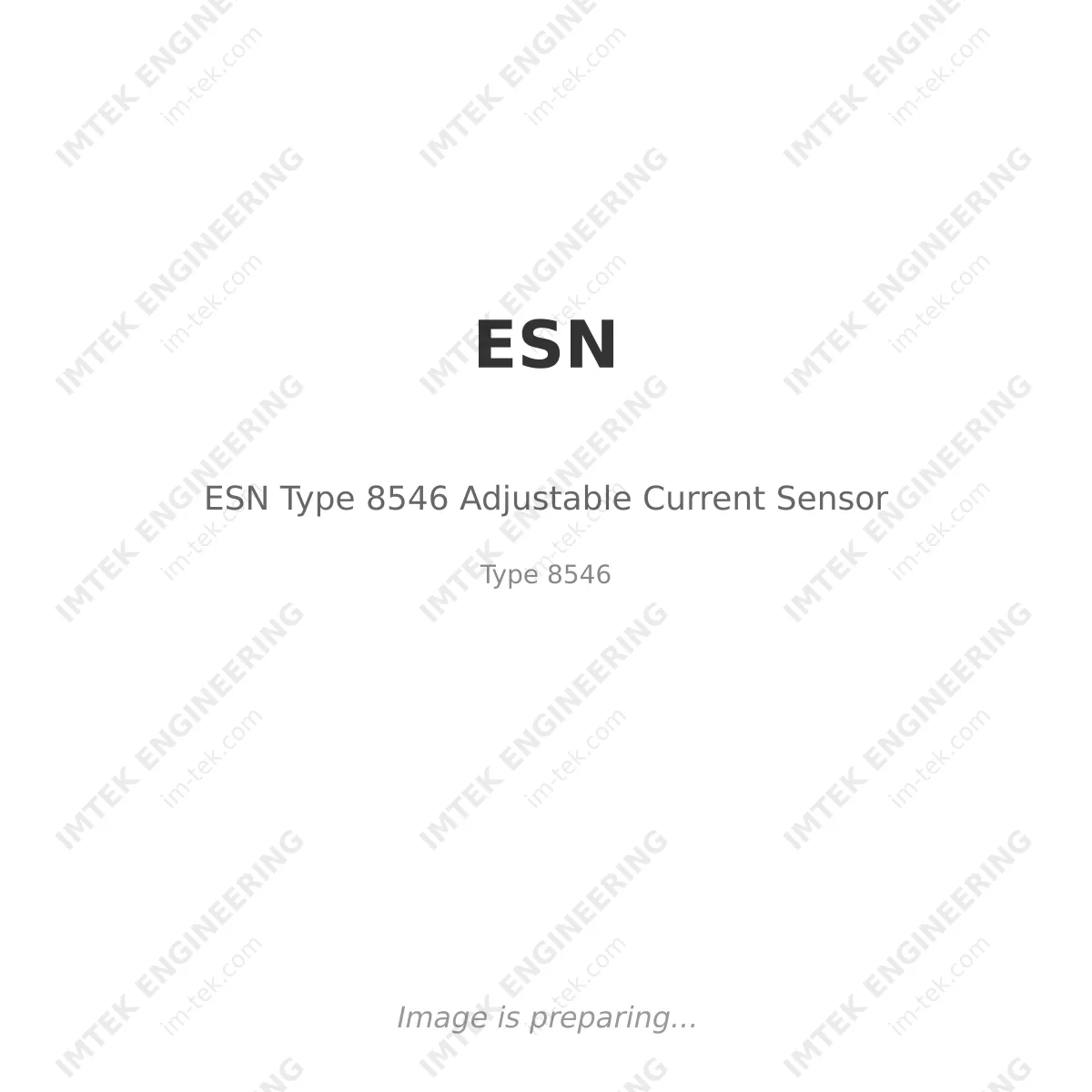 ESN ESN Type 8546 Adjustable Current Sensor - Type 8546