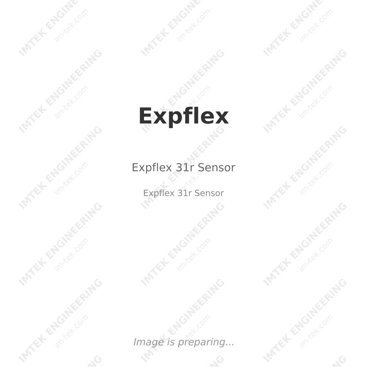 Expflex Expflex 31r Sensor - Expflex 31r Sensor