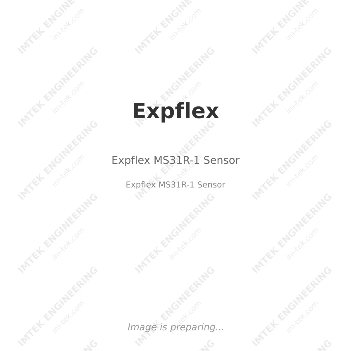 Expflex Expflex MS31R-1 Sensor - Expflex MS31R-1 Sensor