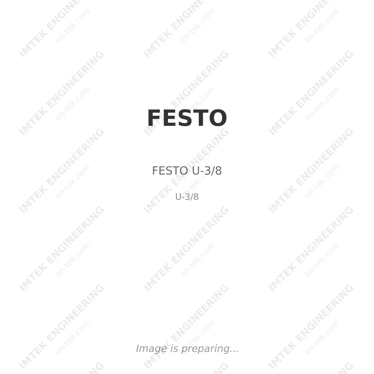 FESTO FESTO U-3/8 - U-3/8
