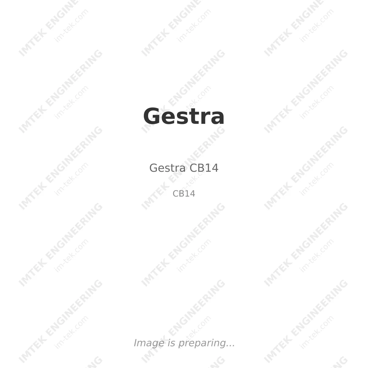 Gestra Gestra CB14 - CB14
